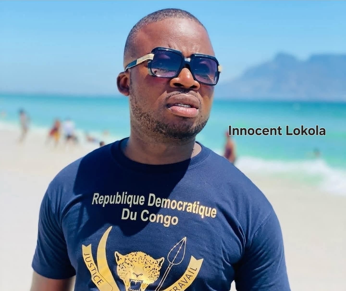 Congolese children rejoicing and celebrating